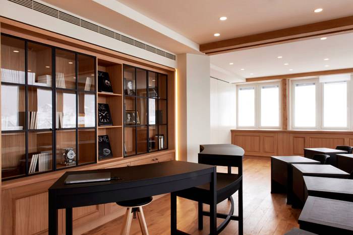 El interior de la Maison d'Antoine