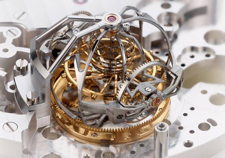 Escape multi-eje de Vacheron Constantin con muelle del volante esférico