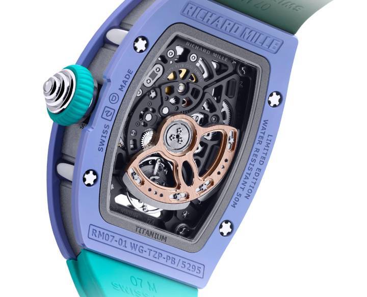 Nuevos colores de verano para la colección RM 07-01 de Richard Mille