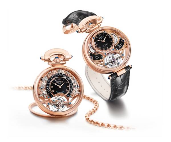 Amadeo Fleurier Virtuoso III, Tourbillon con 5 días de reserva de marcha, Calendario Perpetuo Retrógrado y Agujas Reversibles de Bovet