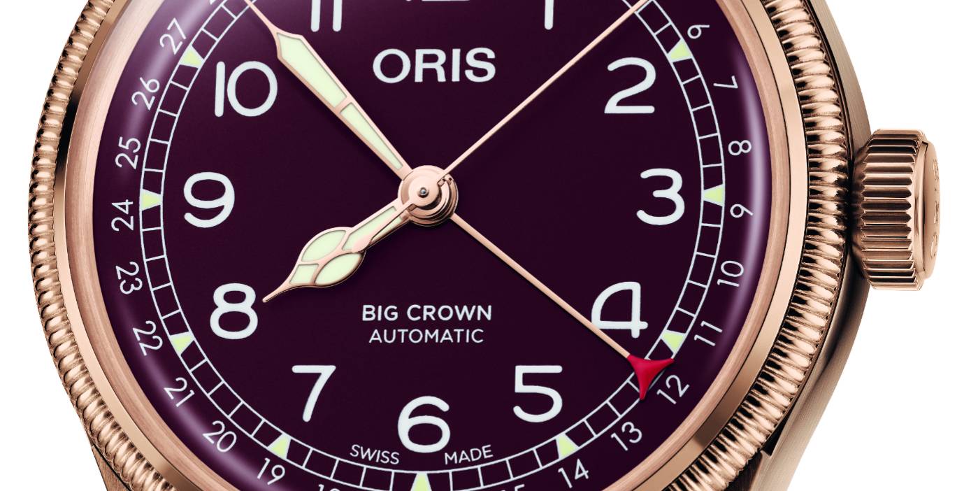 Oris presenta nuevas versiones en bronce del Big Crown Pointer Date
