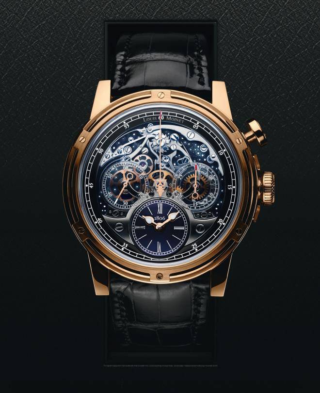 FIRST CHRONOGRAPH EVER” de Louis Moinet