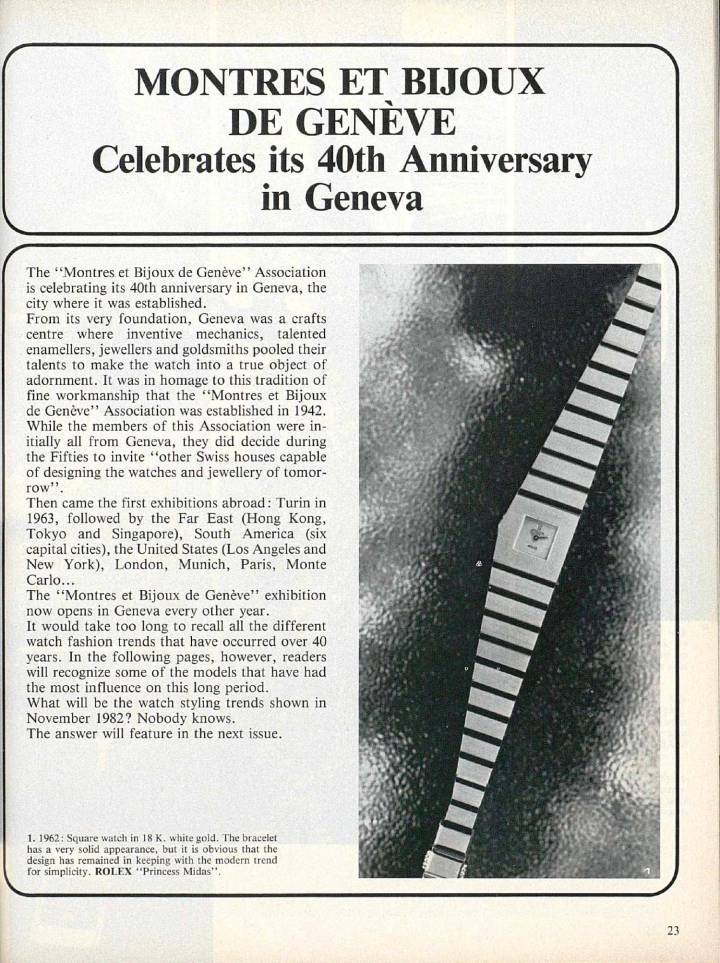El 40 aniversario del espectáculo celebrado en 1982 en las páginas de Europa Star.