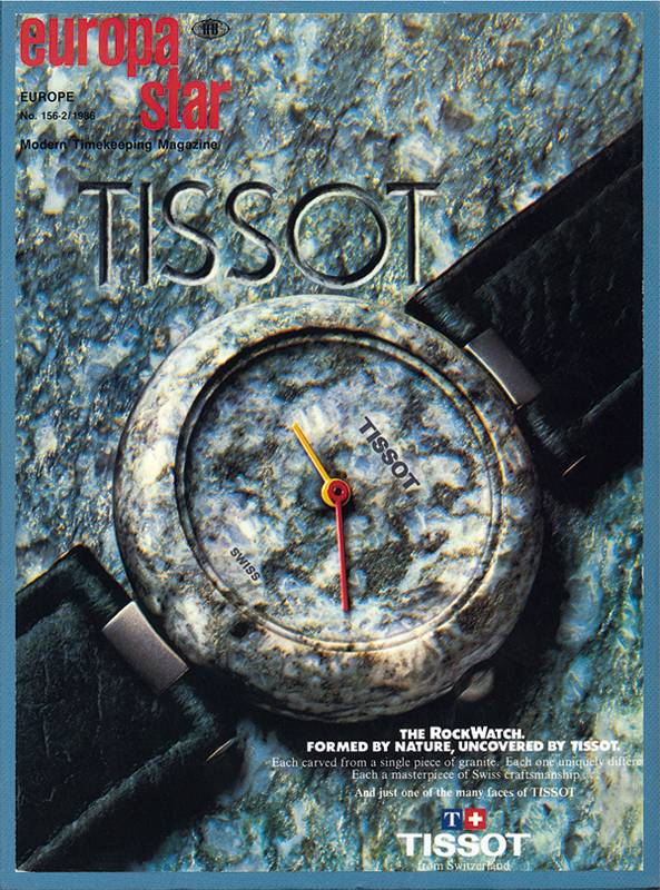 El RockWatch de Tissot portada del número 2/1986 de Europa Star