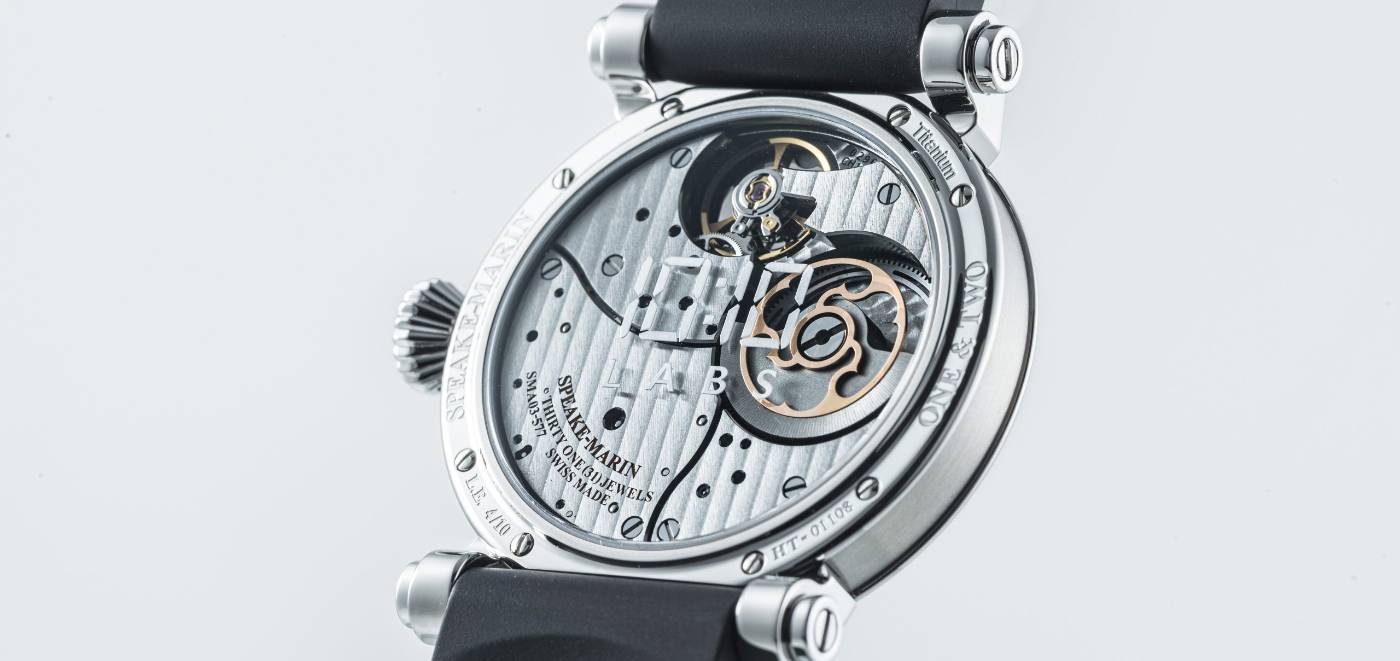 Speake-Marin: un nuevo reloj colaborativo para Oriente Medio