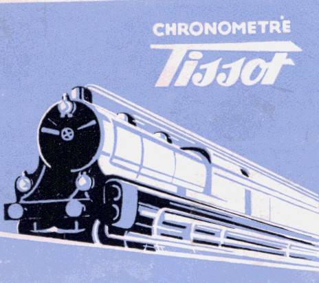 Anuncio del cronómetro de Tissot, 1931. Colección del Museo Tissot.