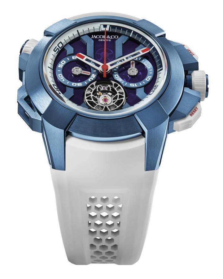 Jacob & Co. escoge el azul para el Epic X Chrono Tourbillon