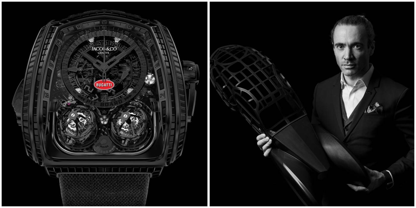 Jacob & Co. Twin Turbo Furious Bugatti «La Montre Noire»
