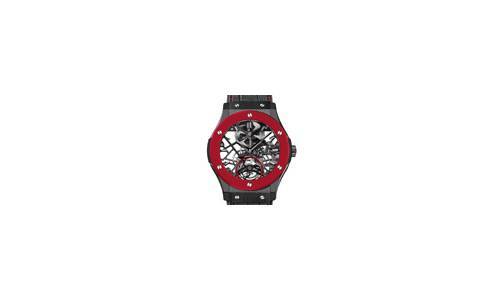 Primicia mundial de Hublot: cerámica roja