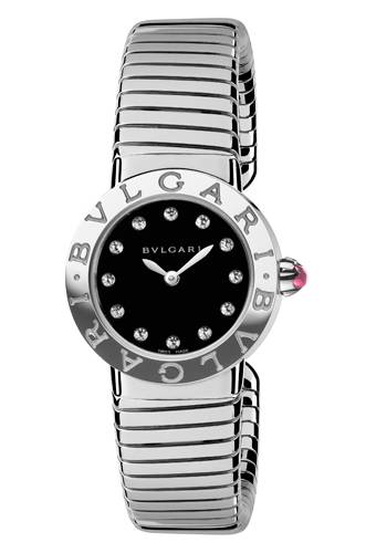 Bulgari Bulgari Tubogas (oro blanco y diamantes)