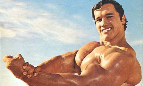 Schwarzenegger, cuando la muñeca se convierte en un músculo