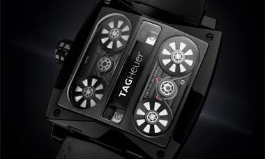LVMH - TAG HEUER - El V4 Tourbillon... ¡con transmisión por correa!
