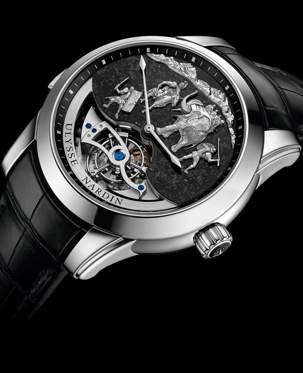 ‘HANNIBAL' MINUTE REPEATER WESTMINSTER CARILLON TOURBILLON JAQUEMARTS de Ulysse Nardin