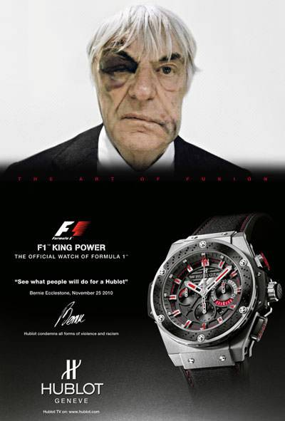 “Mire lo que hace la gente por un Hublot”