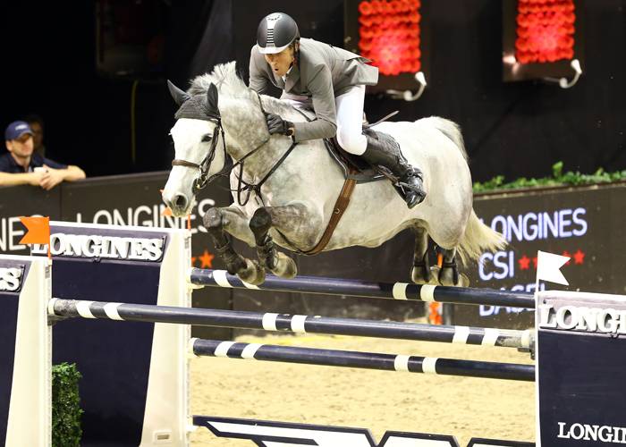 Ludger Beerbaum sobre Chiara durante el Longines Grand Prix