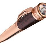 The TF Est. 1968 Tourbillon Open Side Roller Pen (Oro Rosa)