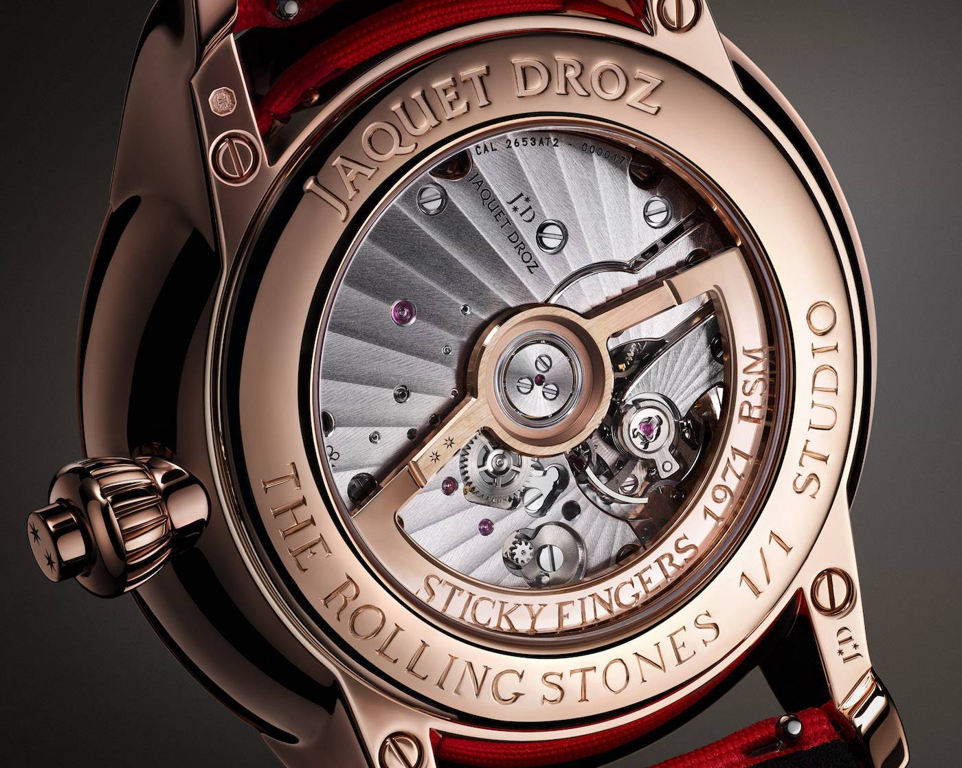 Jaquet Droz presenta las piezas únicas de The Rolling Stones