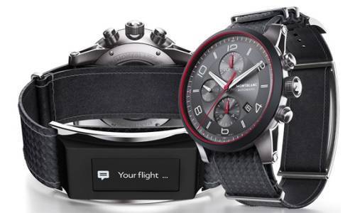 ¿Cómo integrar mejor la tecnología con el tiempo? Mire la e-strap de Montblanc