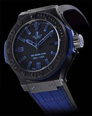 Hublot presenta el nuevo modelo «Big Bang King» Negro y Azul