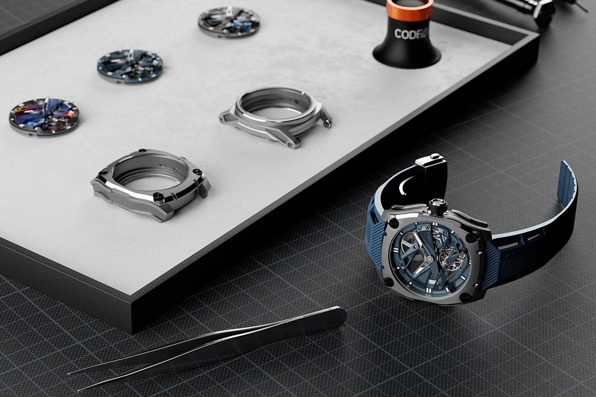 Con el T360, Code41 presenta su primer tourbillon