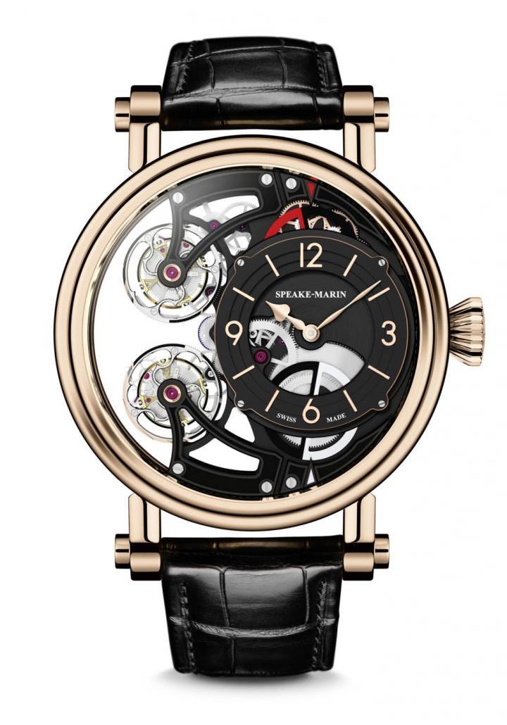 SPEAKE-MARIN TOURBILLON VERTICAL DOUBLE OPENWORKED