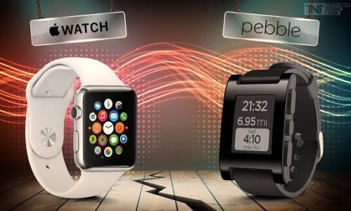 Guerras del Smartwatch: Apple vs. Pebble