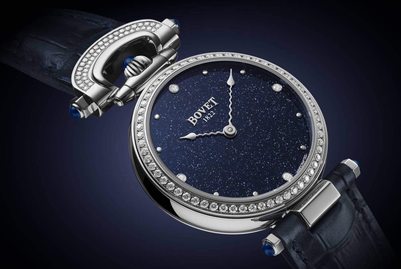 Bovet: un nuevo Miss Audrey en aventurina azul