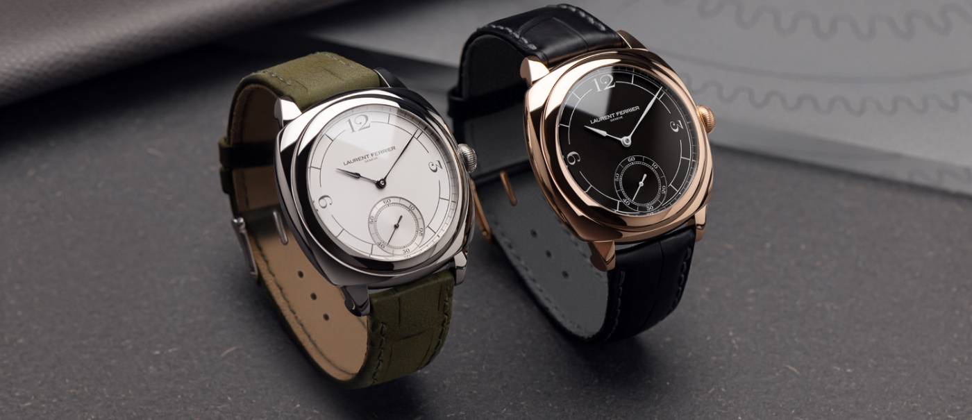 Laurent Ferrier le da un toque retro al Square Micro-Rotor