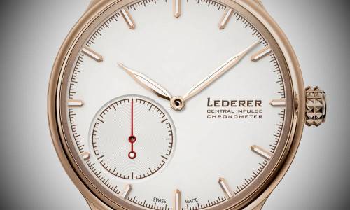 Bernhard Lederer: el Central Impulse Chronometer