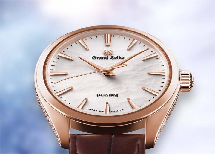 La nueva creación Spring Drive de Grand Seiko captura el invierno en Shinshu