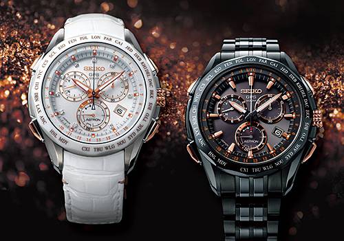 Seiko Astron GPS Solar Chronograph / Izquierda: SSE021 - Derecha: SSE019