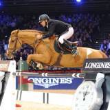Roger Yves Bost sobre Castle Forbes Cosma durante el Longines Speed Challenge