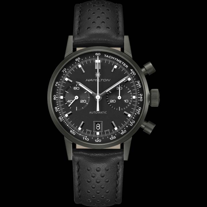 Velocidad, adrenalina y precisión: el nuevo Intra-Matic Auto Chrono de Hamilton