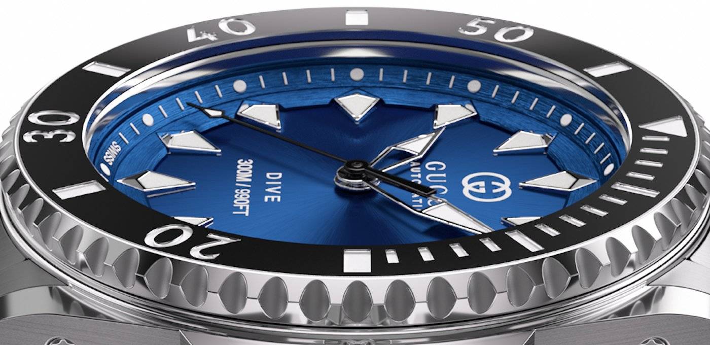 Gucci lanza una nueva campaña para su colección de relojes Dive