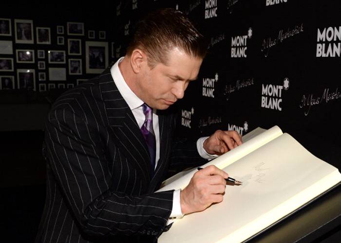 Stephen Baldwin en el evento Montblanc - Abril 2014