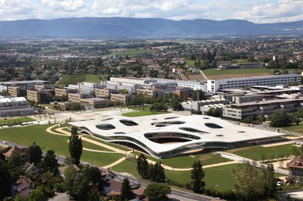El edificio de la EPFL
