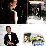 Arriba: Jessica Chastain - Abajo Izquierda: Adrian Brody - Abajo Derecha: El nuevo Blu-Ray de Cleopatra de la Twentieth Century Fox 