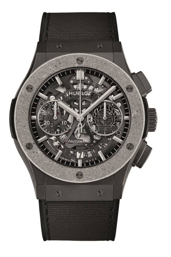 Hublot revela un reloj de concreto, pero ¿es un ladrillo?