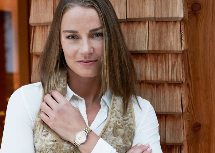 Tina Maze, Embajadora para la Alpina Comtesse Collection