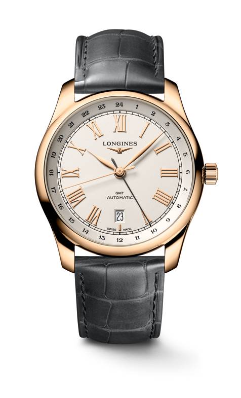 Novedad: modelos GMT en oro en la Longines Master Collection