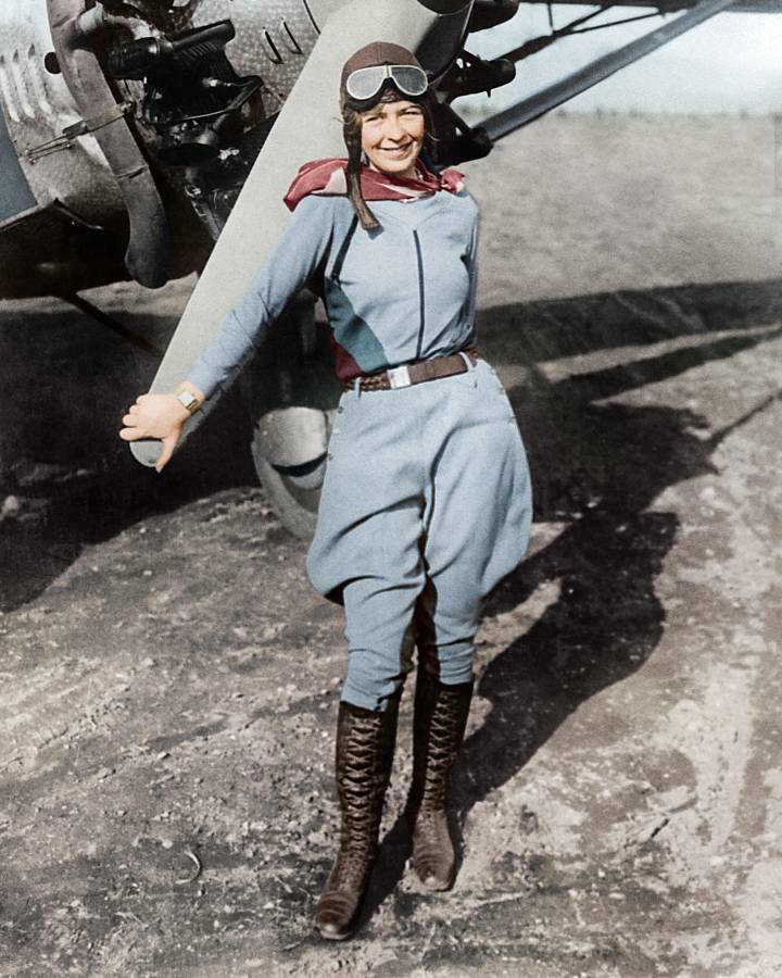 Equipada con instrumentos Longines, Elinor Smith estableció un récord de altitud al volar a 32.576 pies en 1931.