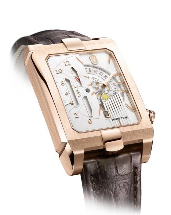 Harry Winston añade el peso de la experiencia al Avenue Dual Time Automatic