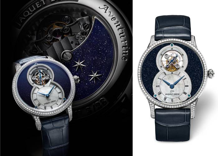 Grande Seconde Tourbillon Aventurine de Jaquet Droz