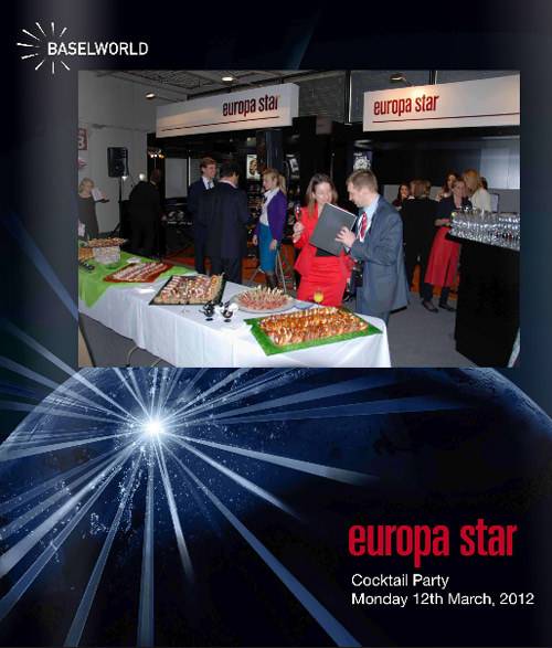 Cocktail party de Europa Star en BaselWorld