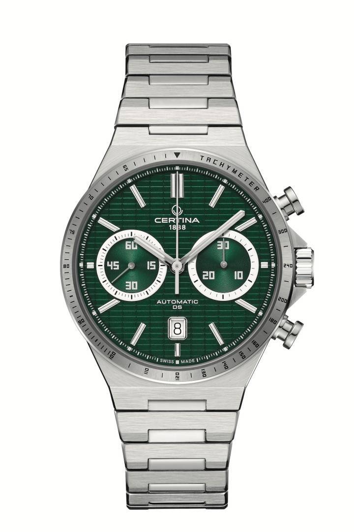 El reloj deportivo de alto impacto DS-7 Chrono Auto de Certina inspirado en el pádel