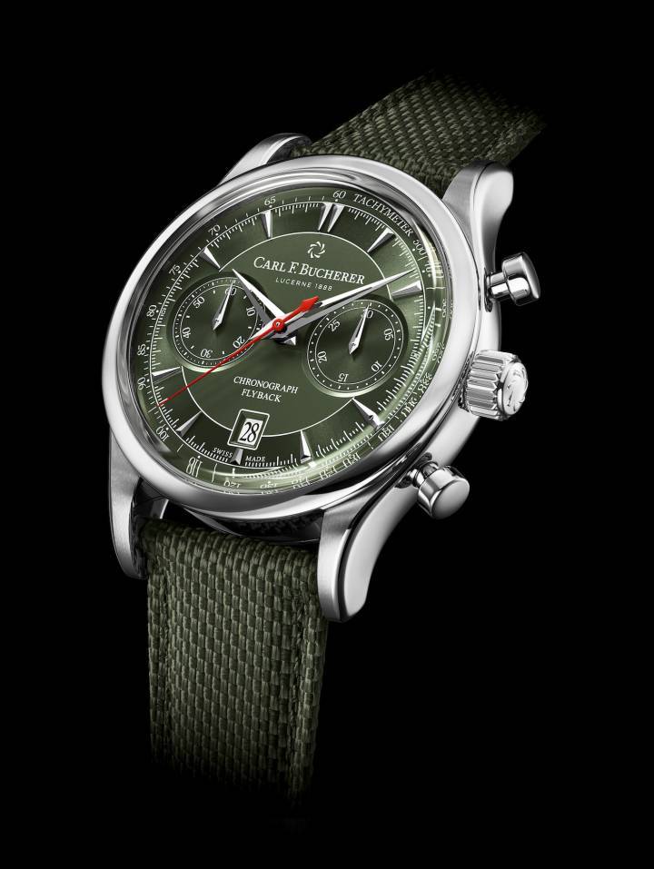 Carl F. Bucherer Manero Flyback Green