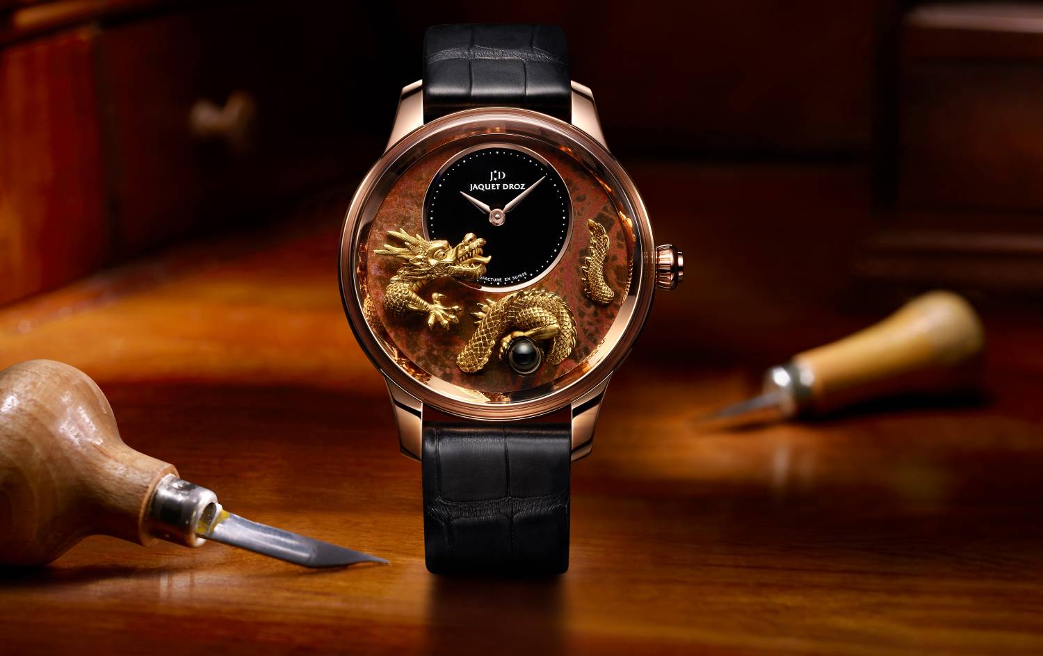 Jaquet Droz interpreta el Dragón de Tierra