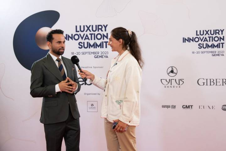Deependra Pandey, director ejecutivo del Luxury Venture Group y fundador del Luxury Innovation Summit