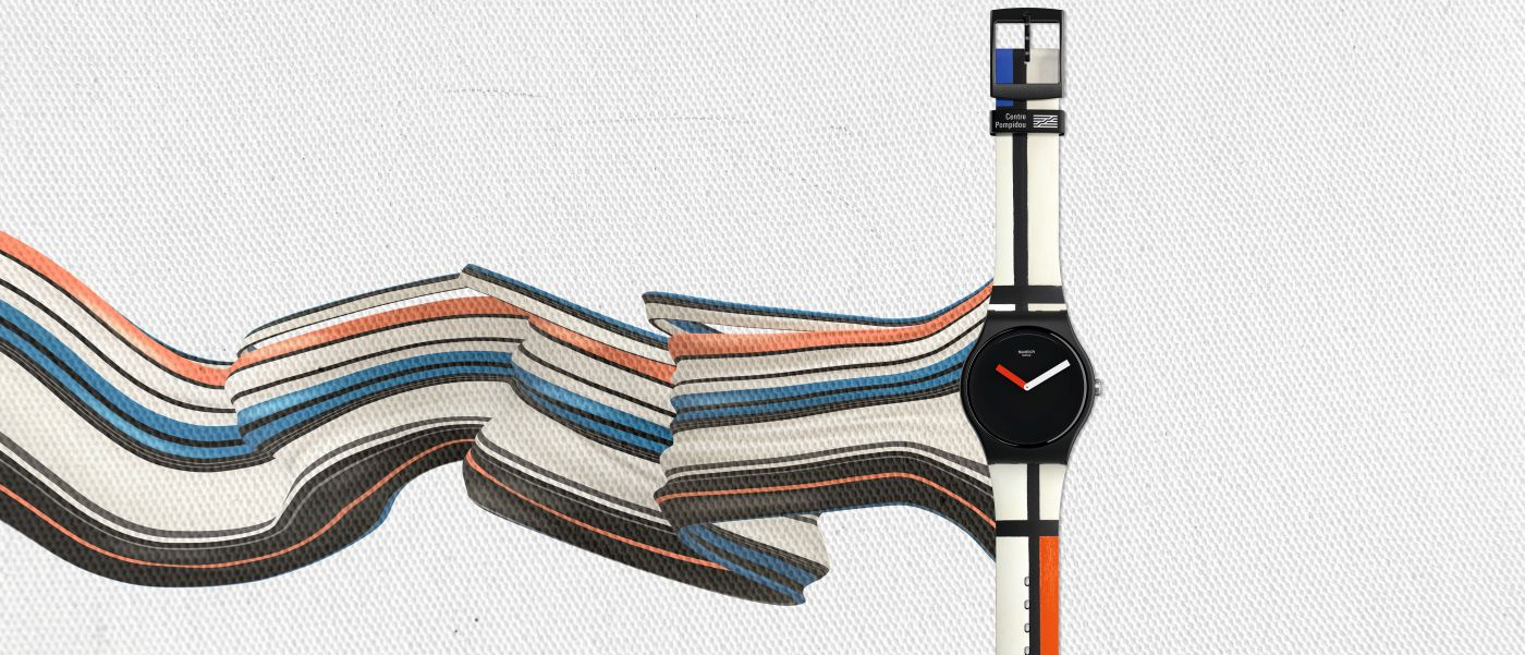 Presentando la coleccion Swatch X Centre Pompidou