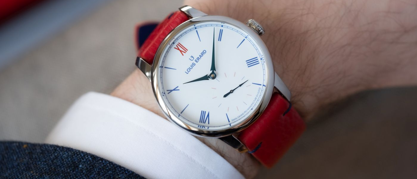 Louis Erard presenta su último reloj esmaltado
